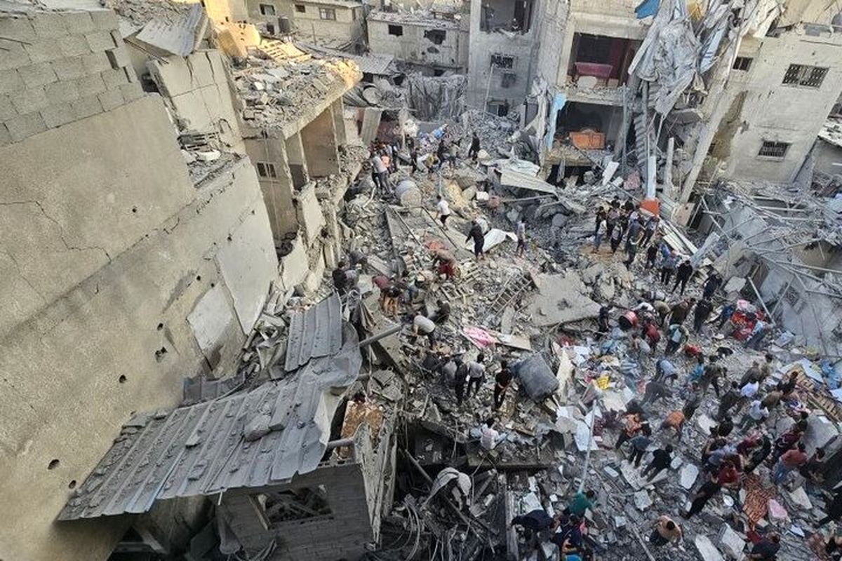 بازسازي غزه 80 سال طول مي‌کشد