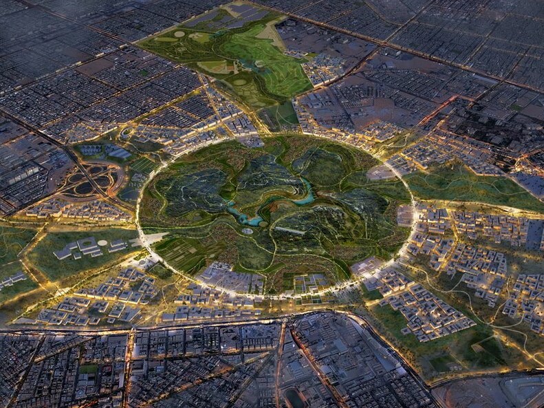 ساخت بزرگترين پارک شهري جهان در عربستان