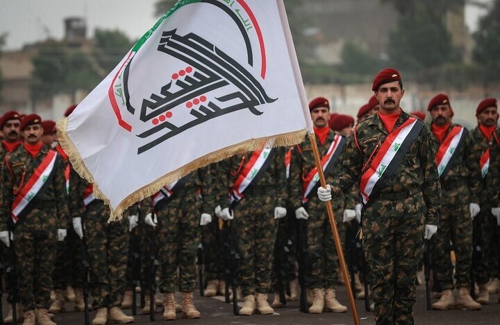 شهادت 100 نيروي الحشد الشعبي در حملات اخير آمريکا و اسرائيل